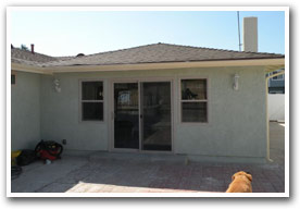 room addition exterior