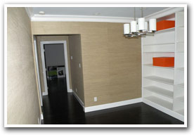 painting wallpaper