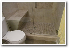 master and guest bathroom remodels