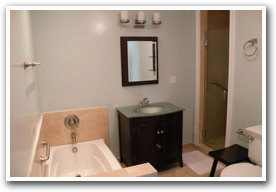 gust bathroon and powder room