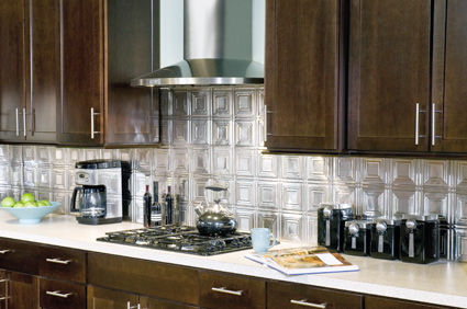 Brighten up any kitchen with Armstrong&rsquo;s Metallaire&trade; stainless steel backsplash panels.