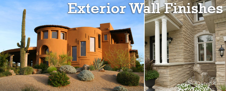 Exterior Wall Finishes