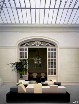 The Lounge Series from Tile of Spain branded manufacturer Inalco, creates the appearance of antique wainscoting but offers the easy, low-cost maintenance and durability of ceramic tile, available in an 18&rdquo; x 26&rdquo; format.