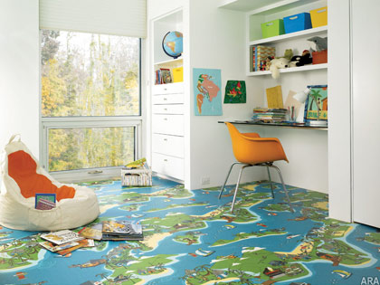FiberFloor’s Easy Living Fun Collection comes in an array of unique designs. FiberFloor’s Easy Living Fun Collection comes in an array of unique designs.