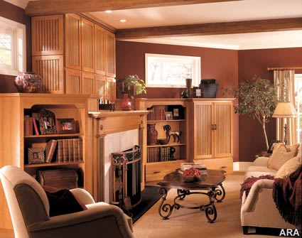 Clean lines and simple details are the hallmarks of Bayport Cabinetry by HomeCrest. A large selection of semi-custom options makes it easy to create warm, inviting spaces, such as this seating nook under a kitchen window, lockers in the mudroom or throughout the media room. Clean lines and simple details are the hallmarks of Bayport Cabinetry by HomeCrest. A large selection of semi-custom options makes it easy to create warm, inviting spaces, such as this seating nook under a kitchen window, lockers in the mudroom or throughout the media room.