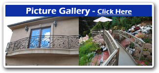 Gatges and Fences Picture Gallery - Wrought iron, Vinyl, Wood