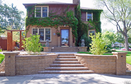 Landscaping with retaining walls adds curb appeal, usability to your ...