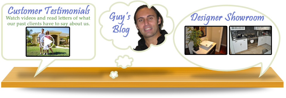 Featured projects and costumer testimonials