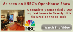 A completely remodeled 7,000 Sq ft. house in Beverly Hills, Featured on KNBC tv show. Click to watch the video