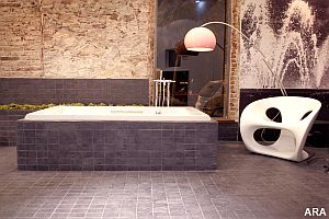 Any room can be transformed into a warm and beautiful space especially with ceramic tile, not only is the space inviting but it is also eco-friendly. Roca illustrates this with its Rock & Rock series, the perfect specification for an interesting floor.